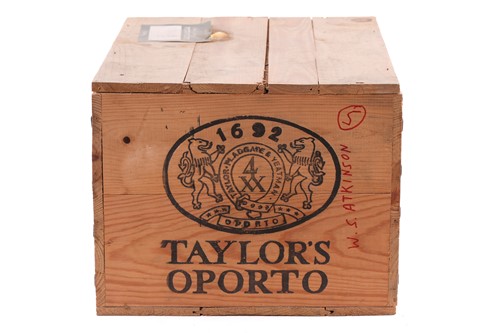 Lot 22 - Twelve bottles of Taylor's Vintage Port, 1985,...