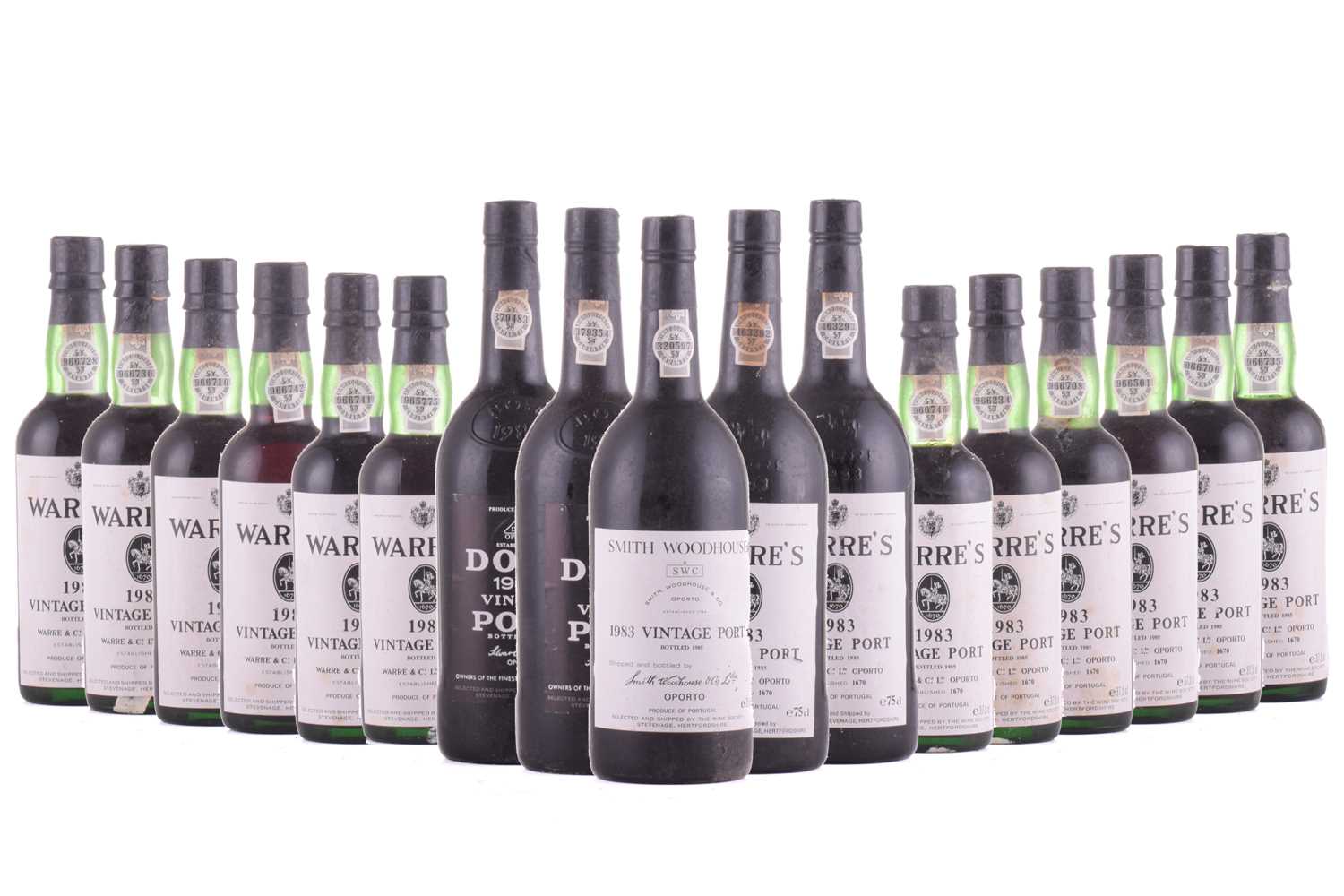 Lot 27 - Twelve half bottles (37.5cl) of Warres Vintage...