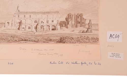 Lot 31 - Miles Edmund Cotman (1810 - 1858), 'Binham...