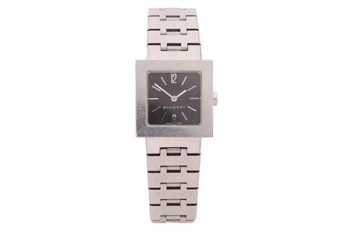 Lot 379 - A Bulgari - Bvlgari Quadrato Ref. SQ22SS...