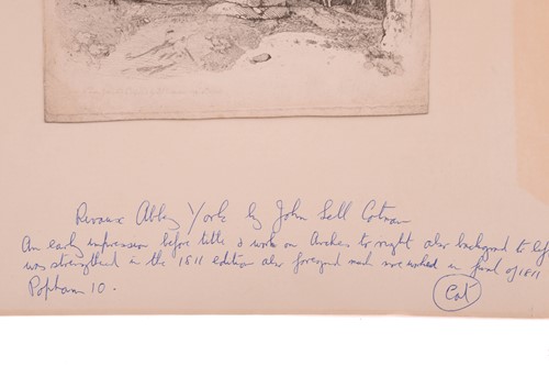 Lot 14 - John Sell Cotman (1782 - 1842), a collection...