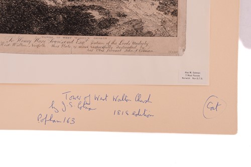 Lot 14 - John Sell Cotman (1782 - 1842), a collection...