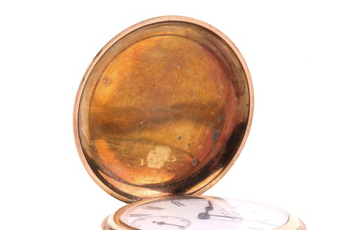 Lot 428 - Fauve-Lauba Zenith full hunter pocket watch,...