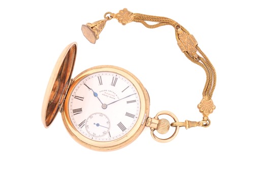 Lot 428 - Fauve-Lauba Zenith full hunter pocket watch,...