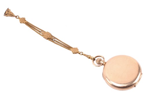 Lot 428 - Fauve-Lauba Zenith full hunter pocket watch,...