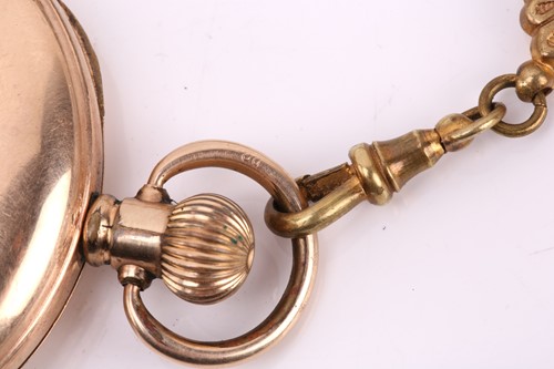 Lot 428 - Fauve-Lauba Zenith full hunter pocket watch,...