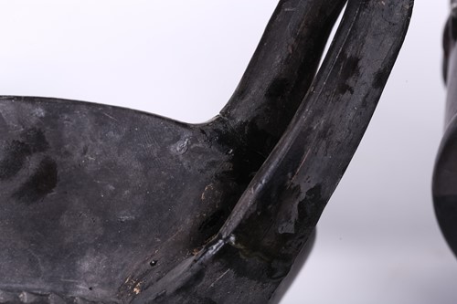 Lot 125 - A group of four Etruscan Bucchero-style black...