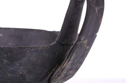 Lot 125 - A group of four Etruscan Bucchero-style black...