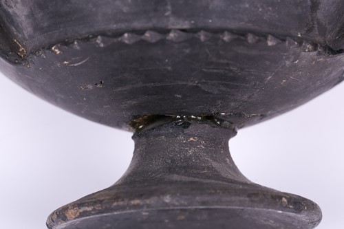 Lot 125 - A group of four Etruscan Bucchero-style black...