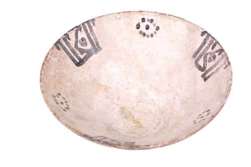 Lot 234 - A Daunian style Greek pottery vase, possibly...