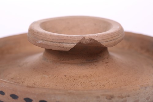 Lot 235 - An Apulian style red-figured fish plate,...