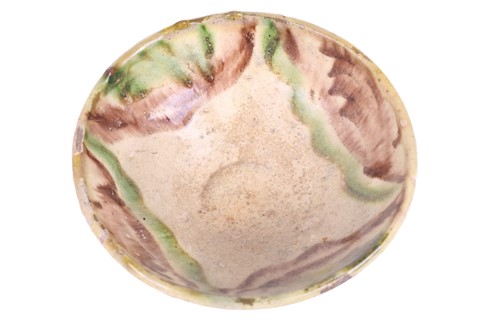 Lot 118 - A 'Bamiyan-ware' pottery bowl, Afghanistan,...