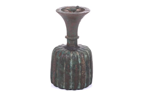 Lot 185 - An bronze incense burner, in the Ottoman style,...