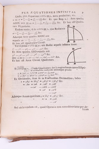 Lot 425 - Mathematics: Newton (Sir Isaac), 'Philosophiae...