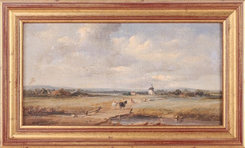 Lot 244 - Alfred Vickers (1786 - 1868), landscape with...