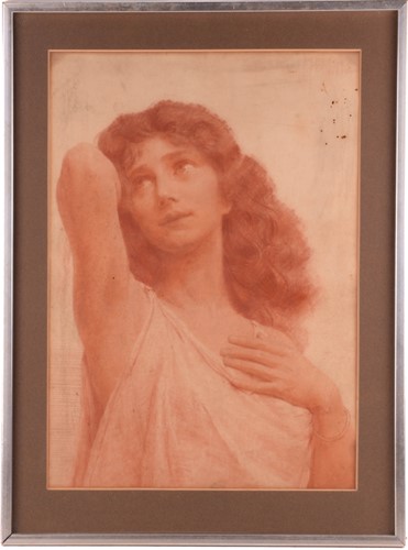 Lot 279 - P.H. Millet (19th century), Pre-Raphaelite...