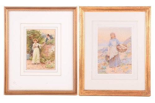 Lot 238 - George Goodwin Kilburne RBA (1863-1938),...