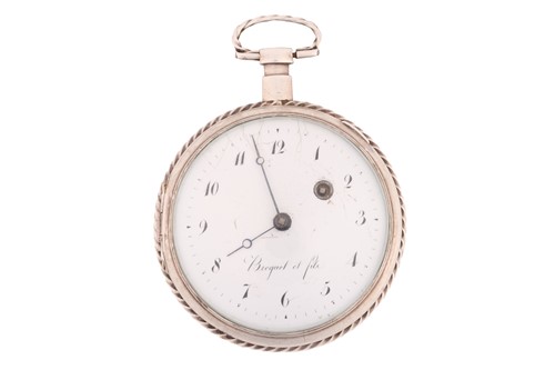 Lot 388 A Breguet Et Fils open face pocket watch