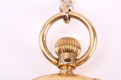 Lot 398 - An 18ct gold complication minute repeater full...