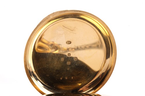 Lot 398 - An 18ct gold complication minute repeater full...