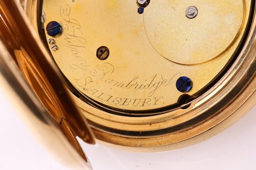 Lot 398 - An 18ct gold complication minute repeater full...