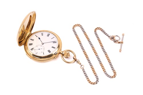 Lot 398 - An 18ct gold complication minute repeater full...