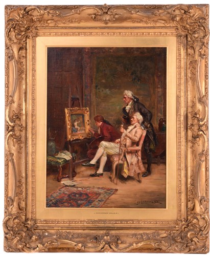 Lot 57 - John Sanderson Wells RI, (1872-1955),...