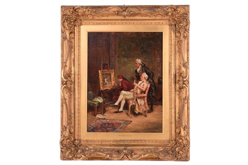 Lot 57 - John Sanderson Wells RI, (1872-1955),...