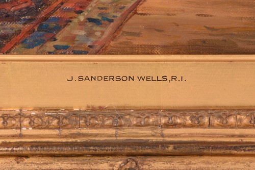 Lot 57 - John Sanderson Wells RI, (1872-1955),...