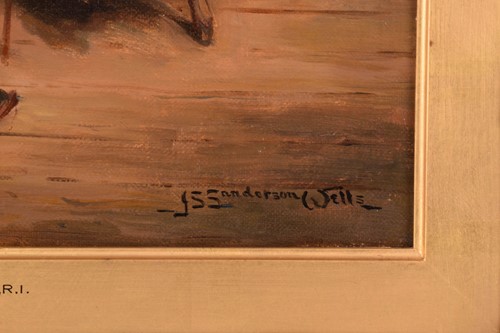 Lot 57 - John Sanderson Wells RI, (1872-1955),...
