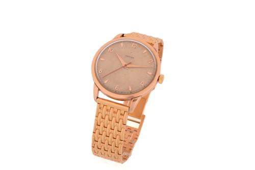 Lot 345 - An Omega Jumbo wristwatch, featuring a Swiss...