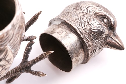 Lot 433 - A collection of silver table decorations...