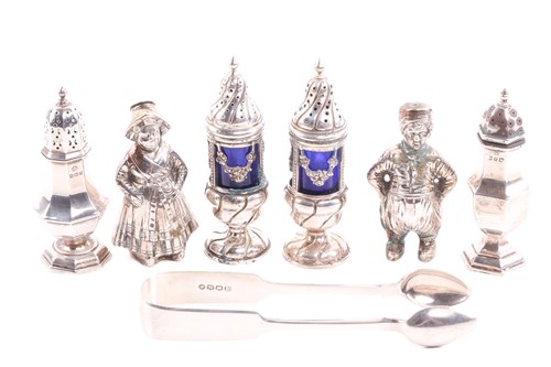 Lot 167 - A collection of three pairs of peperettes;...