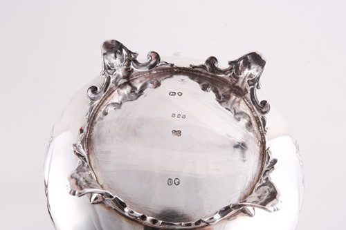 Lot 465 - A four-piece Victorian silver tea and coffee...
