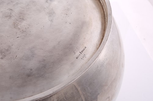 Lot 453 - A German Art Deco lidded punch bowl and cover;...