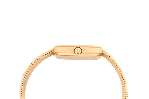 Lot 358 - An 18ct gold Omega constellation automatic...