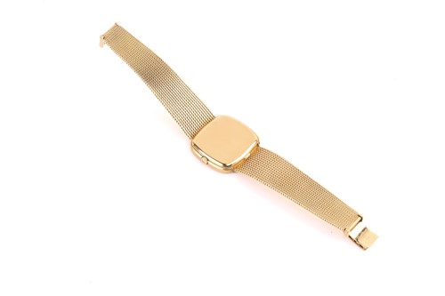 Lot 358 - An 18ct gold Omega constellation automatic...