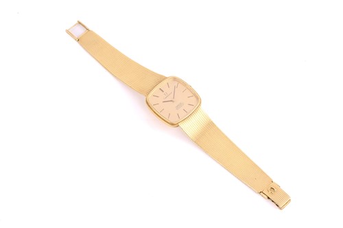 Lot 358 - An 18ct gold Omega constellation automatic...