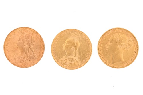 Lot 295 - Great Britain - Victoria, sovereigns, 1874,...