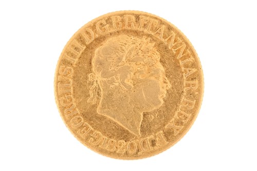 Lot 297 - Great Britain - George III gold sovereign, 1820.