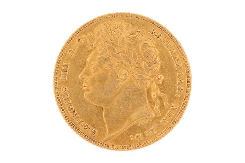 Lot 292 - Great Britain - George IV sold sovereign, 1821,...