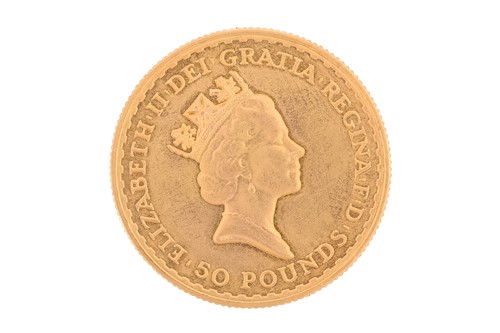 Lot 298 - Great Britain - Elizabeth II gold 50 pounds,...