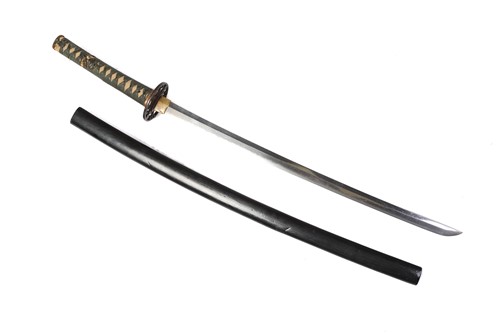 Lot 461 - A Japanese Katana, probably late Meiji,...