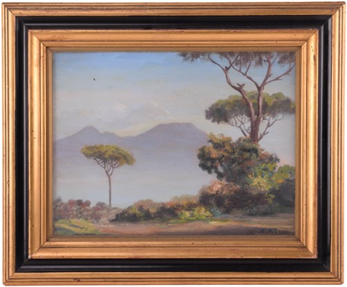 Lot 278 - Antonio Milone (1834-1919) Italian, Landscape...