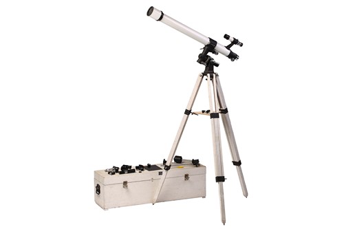 Lot 390 - A Japanese Glanz Astronomical telescope and...