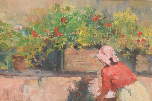 Lot 261 - Vincenzo Irolli (1860 - 1942/49) Italian, Lady...