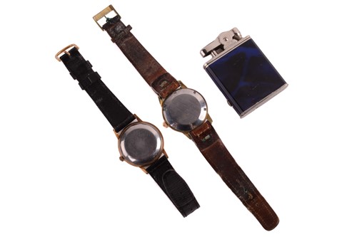Lot 357 - A Zenith 3600 automatic wristwatch, a Ronet...