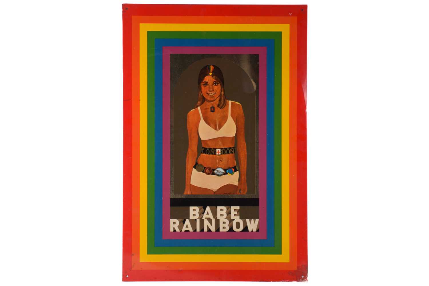 Lot 27 - Sir Peter Blake (b.1932), 'Babe Rainbow', 1968,...