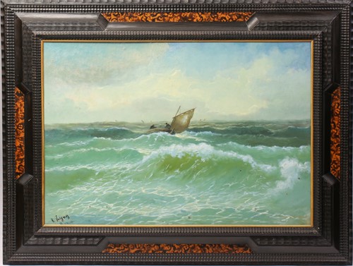 Lot 255 - R. Vasgnez (20th century Italian), Sailing...