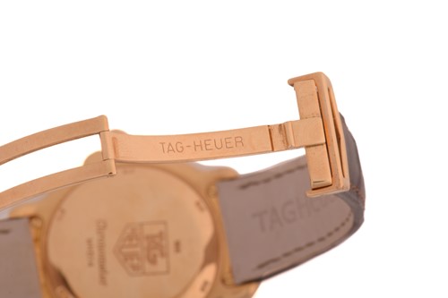 Lot 350 - A Tag Heuer 6000 chronometer wristwatch in...